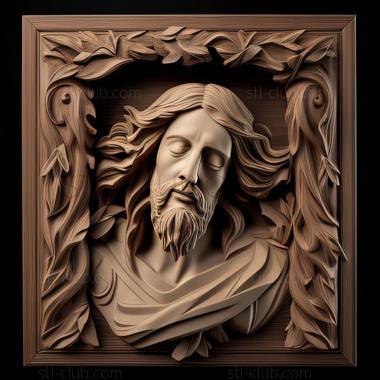 3D model st jesus (STL)